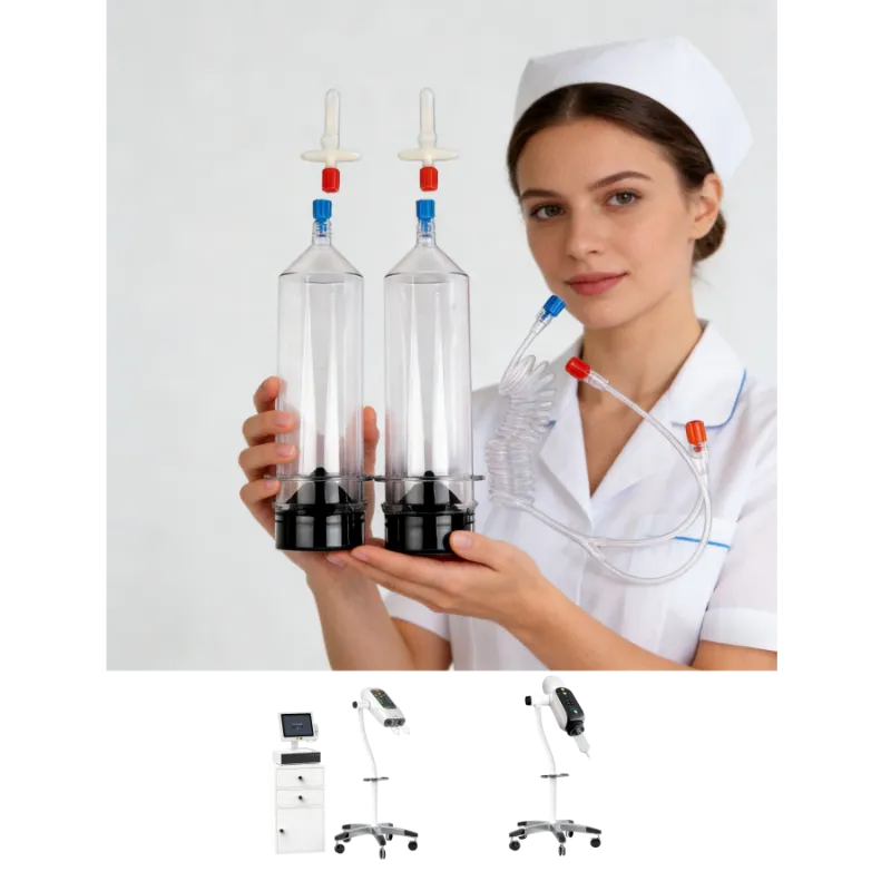 Seringue de produit de contraste