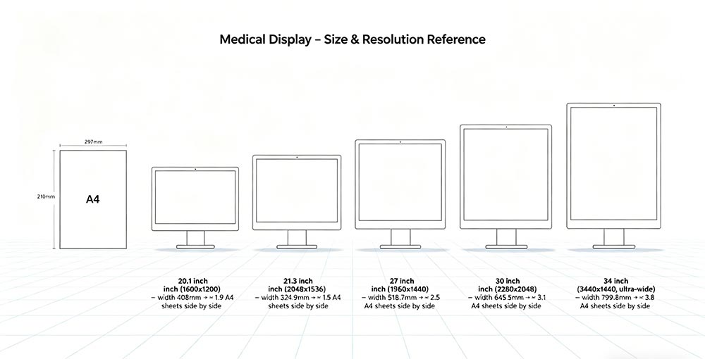 34-inch 5MP Medical Diagnostic Display